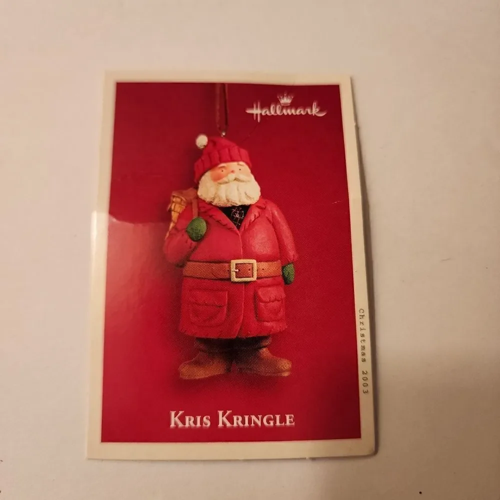Hallmark Keepsake Ornament  Kris Kringle 2003